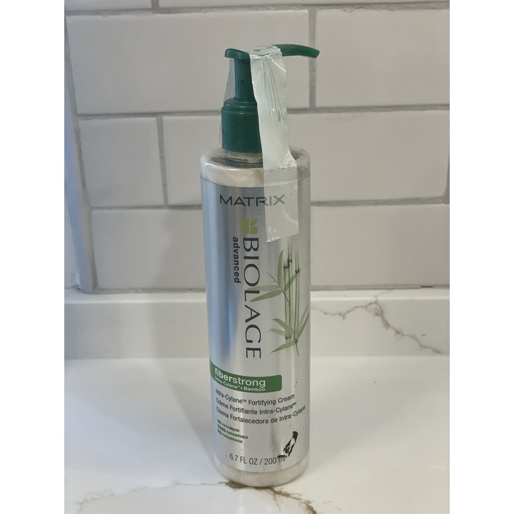 Matrix Biolage Advanced Fiberstrong Fortifying Cream Hair 6.7 fl oz/200 ml New